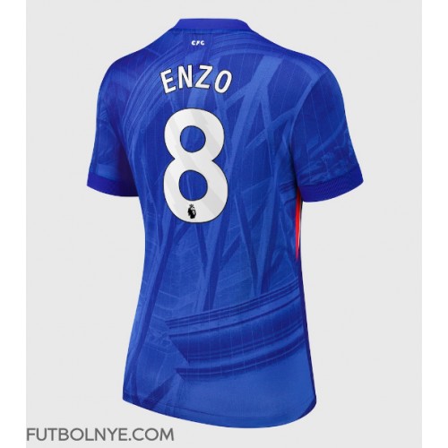 Camiseta Chelsea Enzo Fernandez #8 Primera Equipación para mujer 2025-26 manga corta